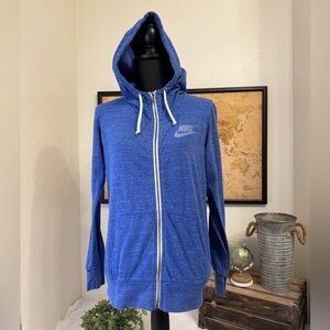 Nike lightweight athletic zip up hoodie